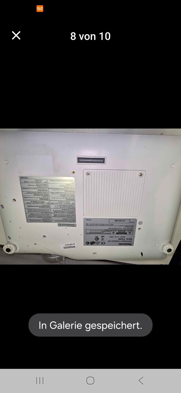 Panasonic Videoprojektoren: Panasonic Beamer PT-AX100E – Gebraucht aus Lenzburg von cameleoncolor 1