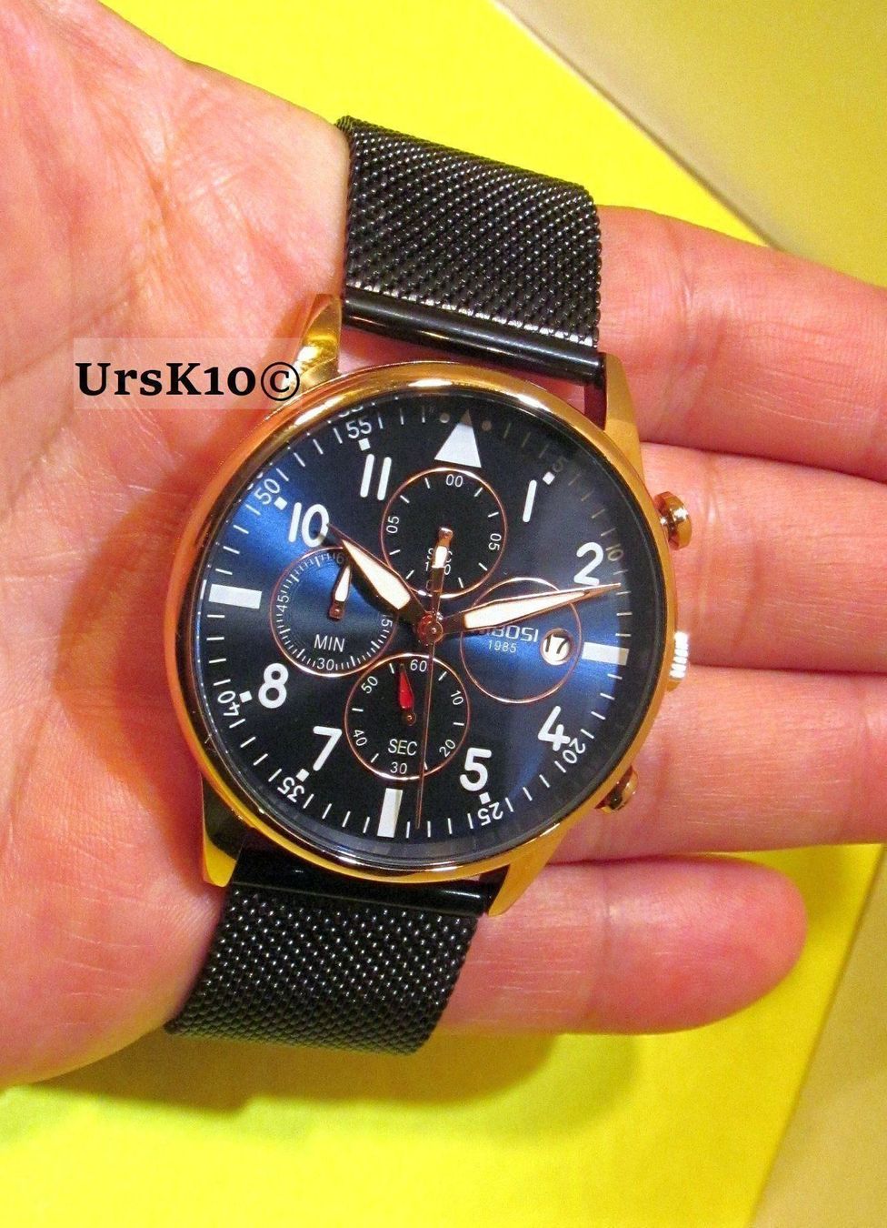 Orologi: NEU Herrenuhr mit Chronograph – Nuovo e nell'imballaggio originale da St. Margarethen TG venduto da ursk10 4
