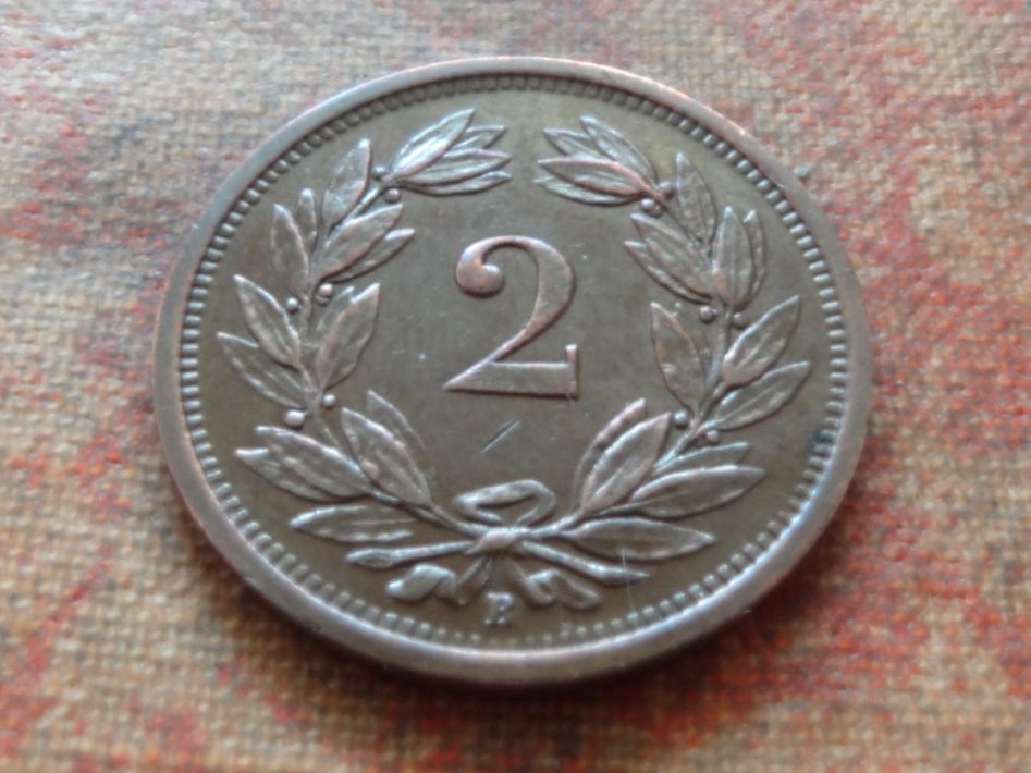 Tutti le monete: 2 Rp. 1925   (B) – Usato da Romanel-sur-Lausanne venduto da Swift13 1