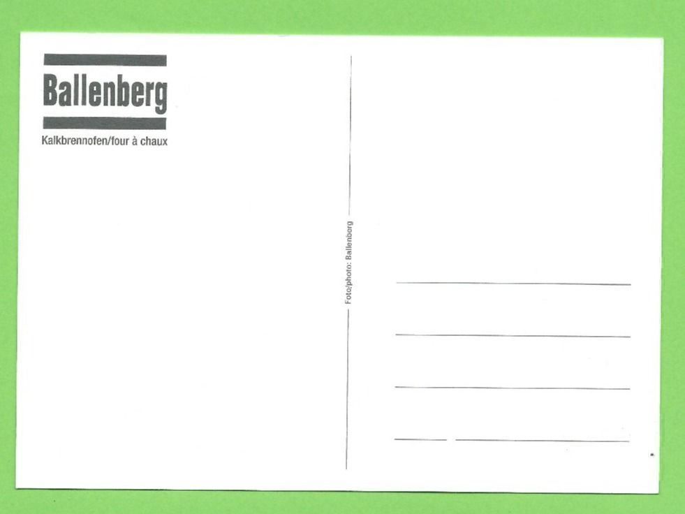 Cartoline postali: Ballenberg, Kalkbrennofen – Usato da Zürich venduto da t24_de 1