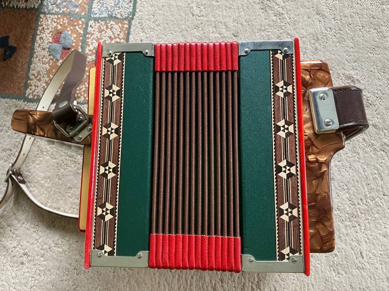 Eichhorn Strumenti musicali: Schwyzerörgeli Eichhorn Tonart C. 3-chörig 18 Bässe – Usato da Schiers venduto da Josta72 5