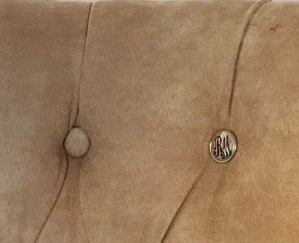 Livique Stühle: Stuhl Bezug Leder Optik braun mit RL Emblem – Gebraucht aus Schönenwerd von myi_7j5m 3
