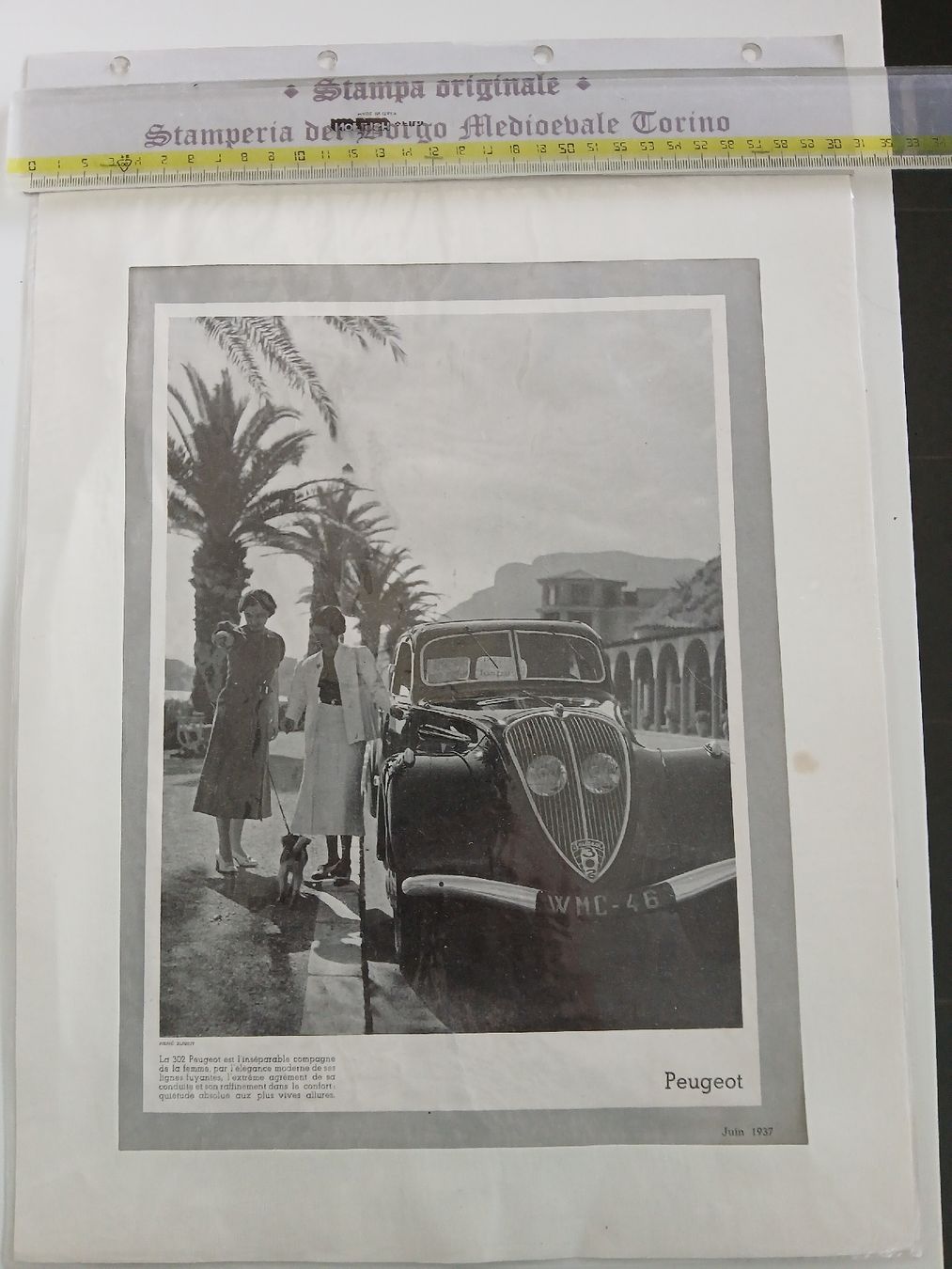 Foto & Immagini: Ancienne Poster Renault 302 du 1937 – Usato da Genève venduto da montefrance