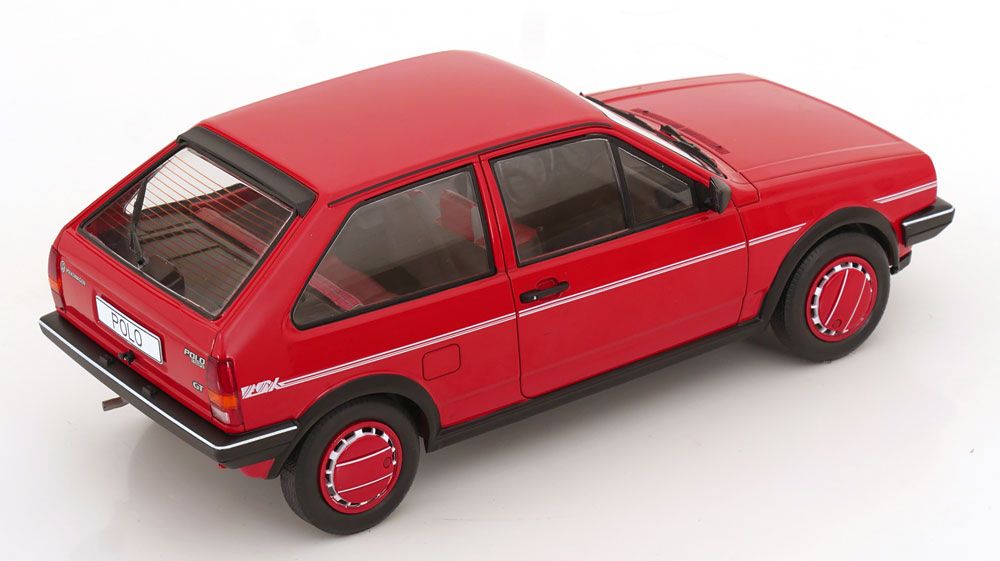 Volkswagen Modellini d'auto: VW POLO 2 FOX COUPÉ ROT 1:18 MCG – Nuovo e nell'imballaggio originale da Suhr venduto da Moebelsiralfred 1