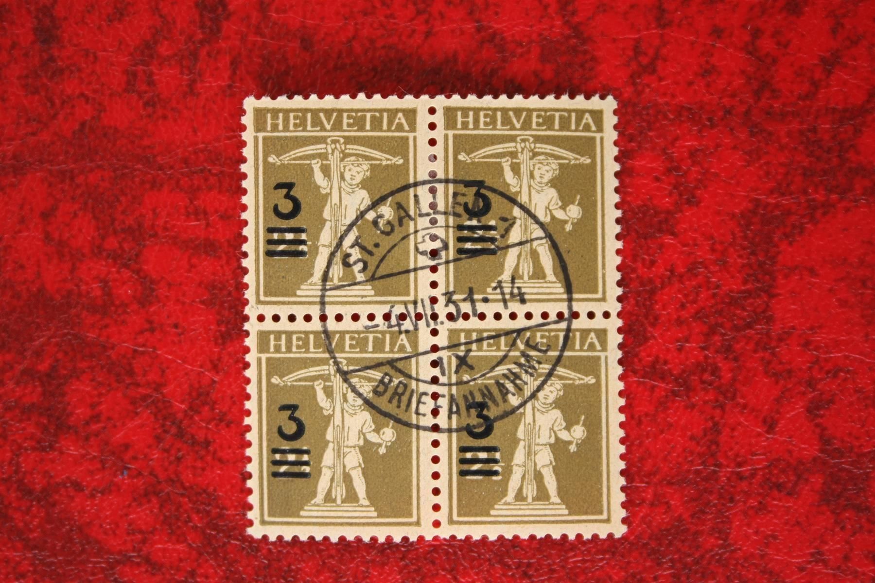Tous les timbres: 1930: 180 4er-Block o – D'occasion à Deitingen par Lglobi