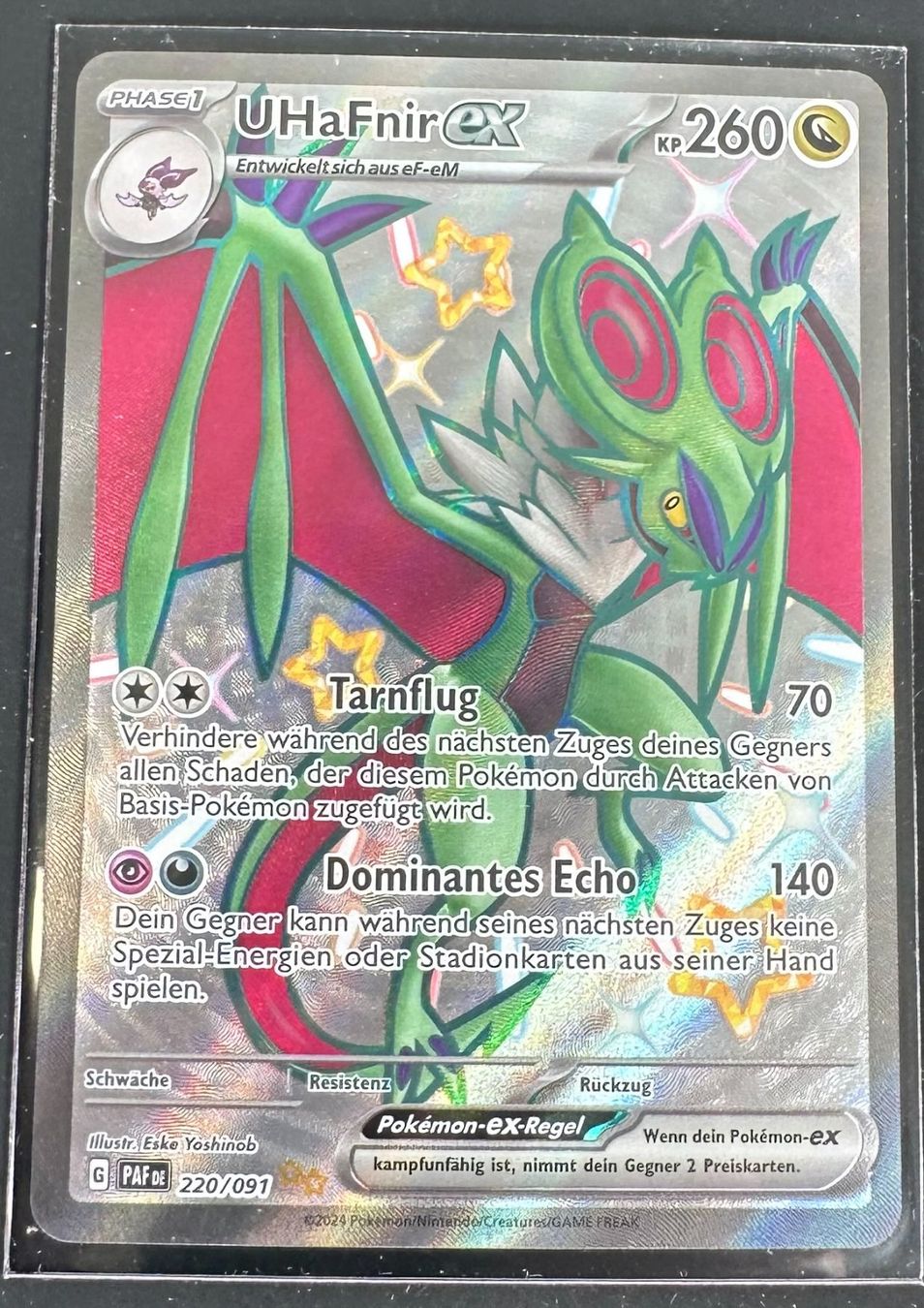 Pokémon Carte collezionabili: UHaFnir ex 220/091 Deutsch Pokémon – Nuovo (secondo la descrizione) da Dübendorf venduto da TrimTrend 1