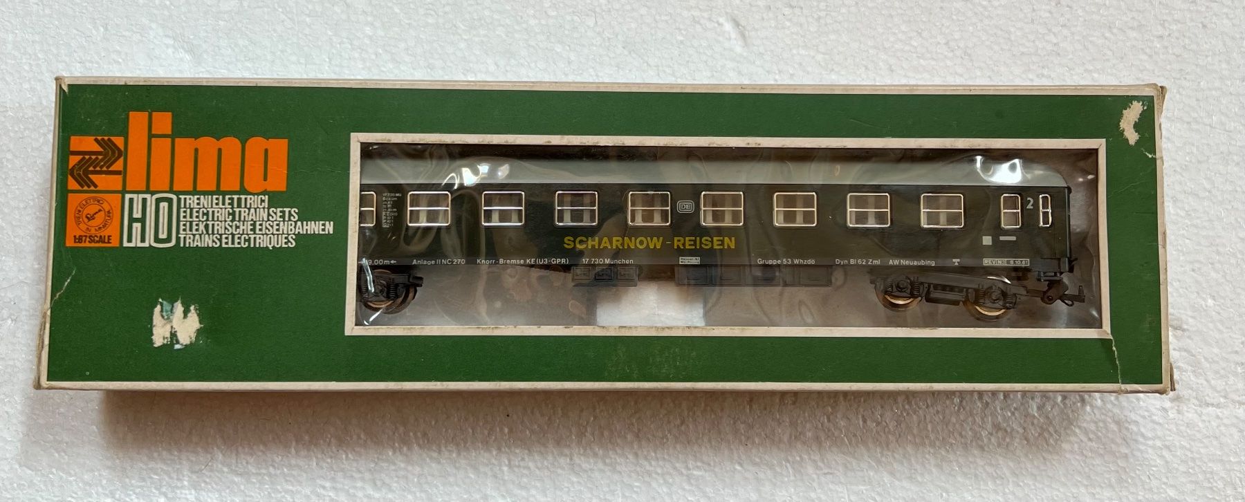 Lima Modellini di ferrovie: LIMA H0 SCHARNOW REISEN – Usato da Rebstein venduto da keeljohnpirat 1