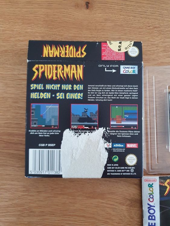 Spider Man OVP Gameboy Color Kaufen auf Ricardo