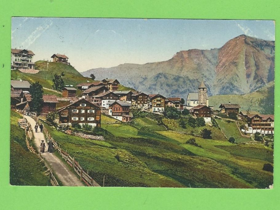 Cartoline postali: Tschiertschen - Dorf – Usato da Zürich venduto da t24_de