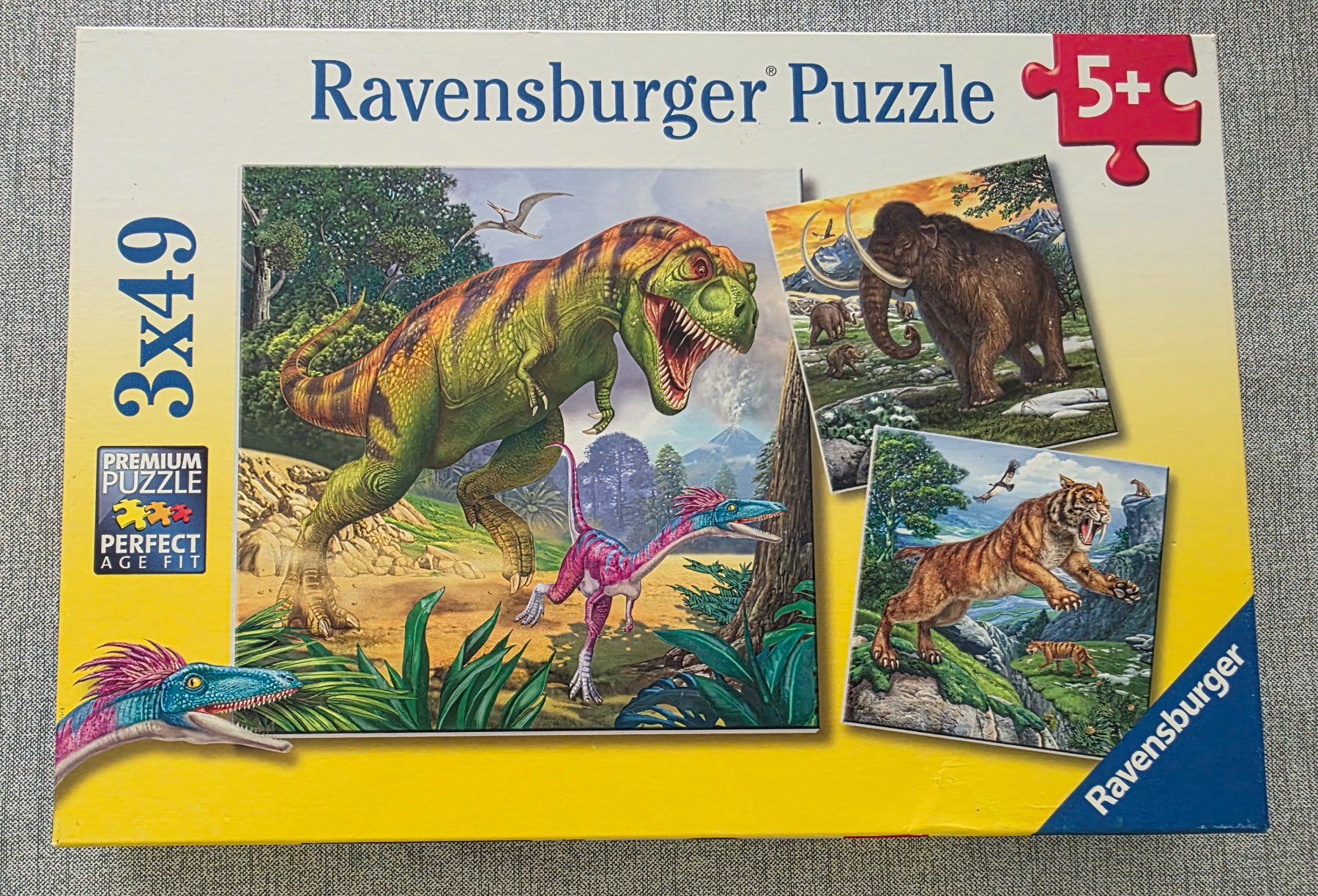 Ravensburger Puzzle: Set Puzzle 5+, 3x 49 Tl / pcs – Usato da Coldrerio venduto da dgv