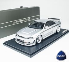 Nissan Skyline GTR Nismo 400R R33 Metallic Sliver 1/18 NEU