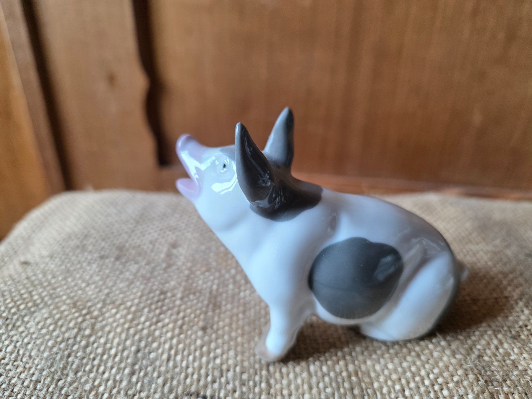 Statuette: Keramik Glücks Schwein Keramik Sau Krone S – Usato da Walterswil BE venduto da Lonitti 2