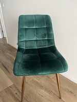 Elegante grüne Stühle 