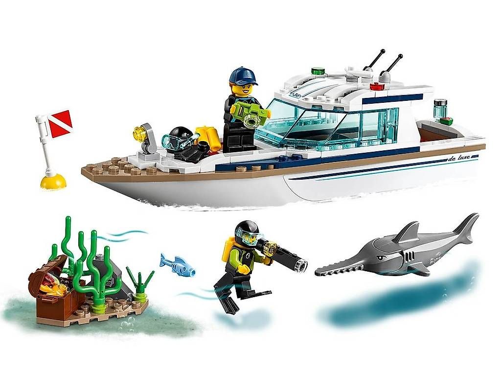 Jeux de construction: Lego 60221 Le yacht de plongée – D'occasion à Chavannes-de-Bogis par sbioley 2