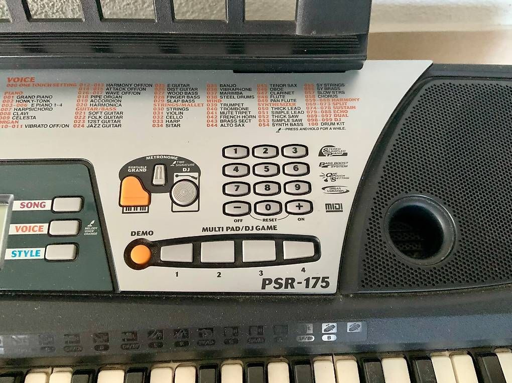 Yamaha Strumenti musicali: Yamaha Keyboard – Usato da Lenzburg venduto da nascar-babe 2