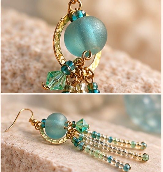Orecchini pendenti & Orecchini a lobo: Boucles artisanales – Nuovo (secondo la descrizione) da St-Saphorin-Morges venduto da chl_s5rr 1