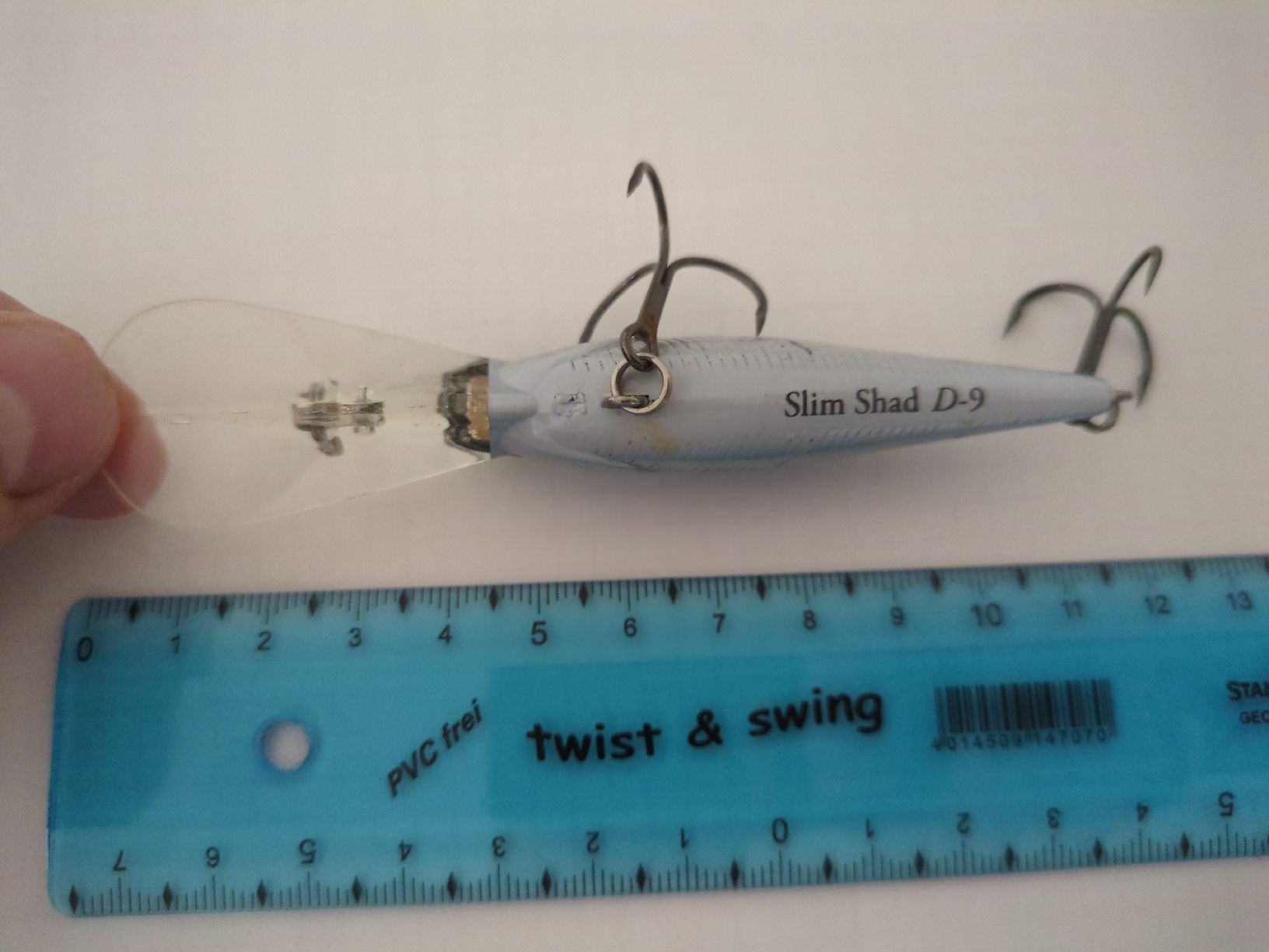 Esche: Lucky Craft Slim Shad D-9 Wobbler – Usato da Basel venduto da Eviolenz 1