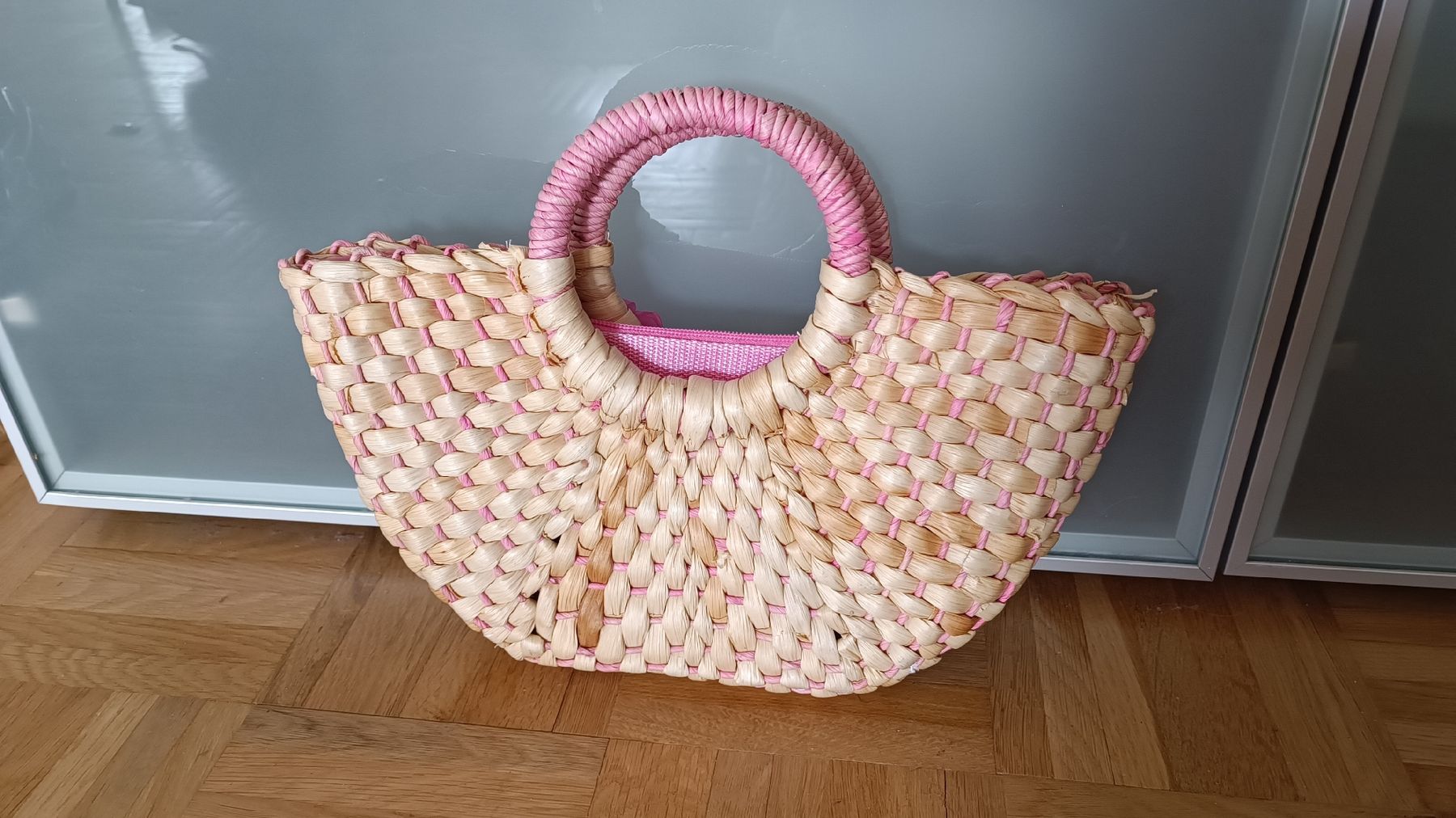 Borse da donna: Hübsche Korbtasche mit Blume, Sommertasche – Usato da Baden venduto da zuppel 1