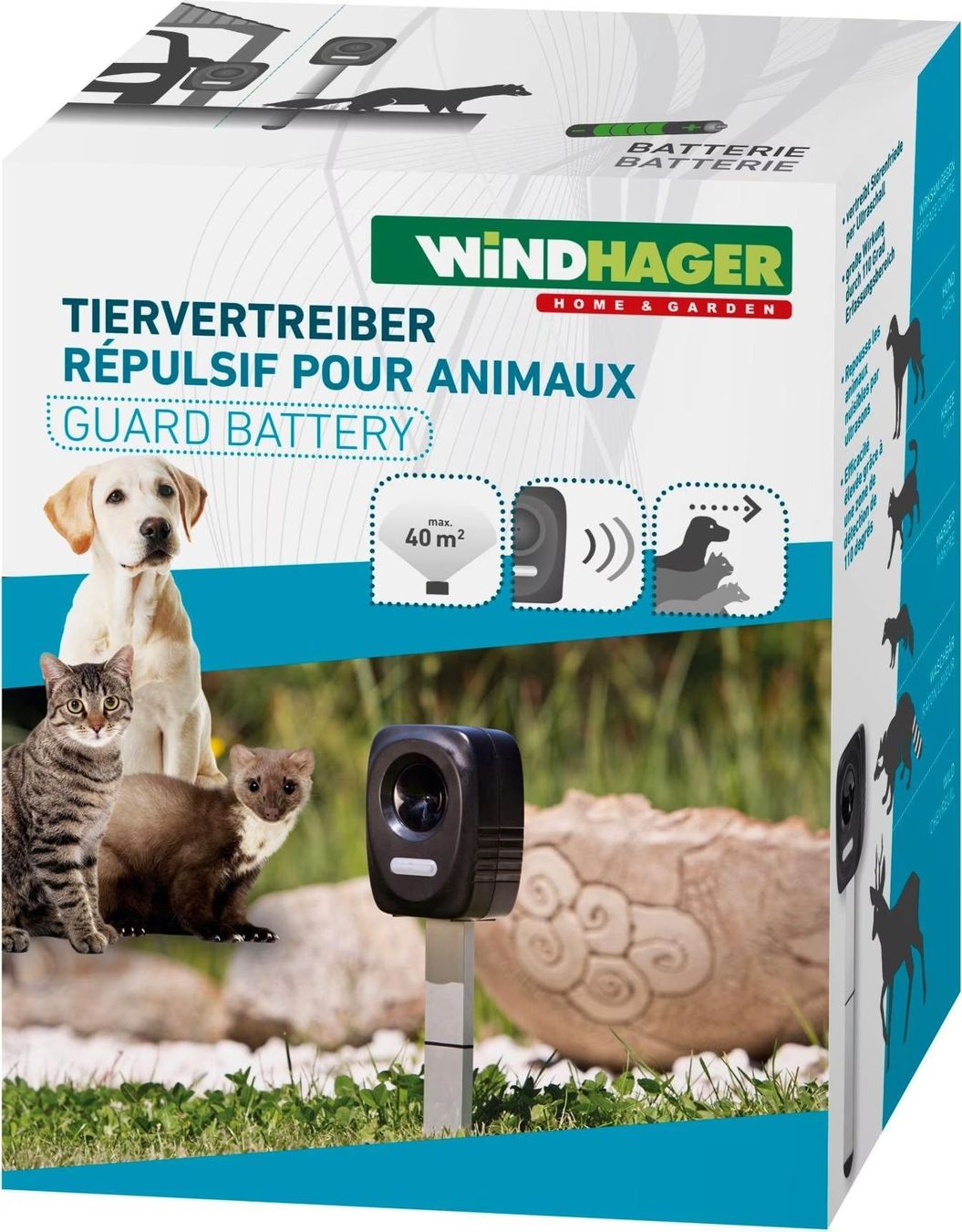 Sistemi d'allarme: WINDHAGER GUARD Tiervertreiber – Nuovo (secondo la descrizione) da Beinwil am See venduto da Restwert_Beinwil