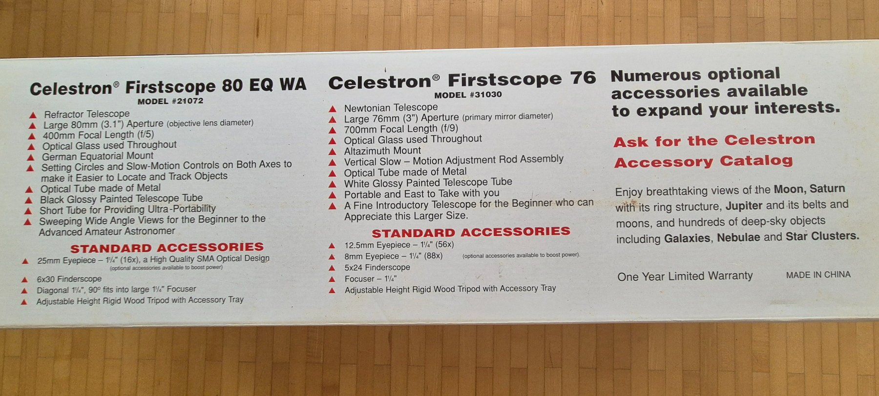 Celestron Teleskope: Téléscope CELESTRON – Gebraucht aus Villars-sur-Glane von Verocac 9