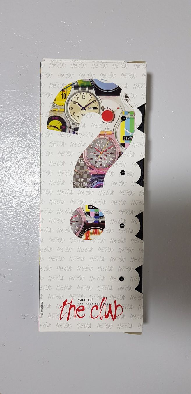 Swatch Orologi: Uhr Swatch Club STANDARDS 1997 - GK720 - FIND THE CODE – Nuovo e nell'imballaggio originale da Bremblens venduto da Storetech 1