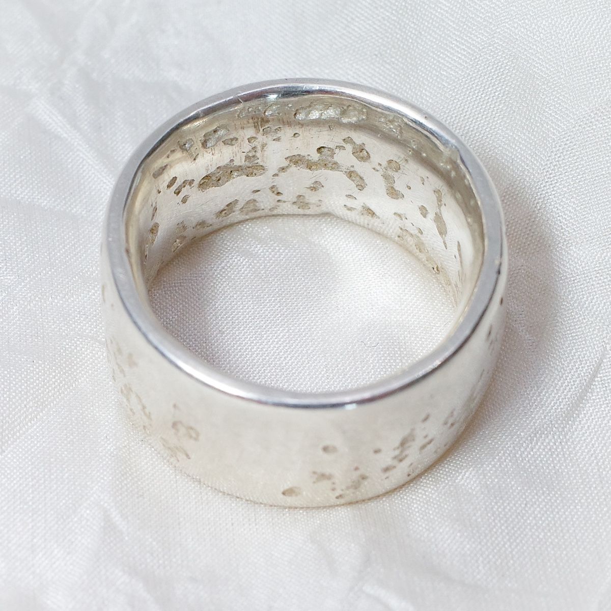 Anelli: Grosser Silber Ring 26.5 gr. Grösse 68 handmade Silberring – Nuovo (secondo la descrizione) da Rüti (ZH) venduto da vint-age 5