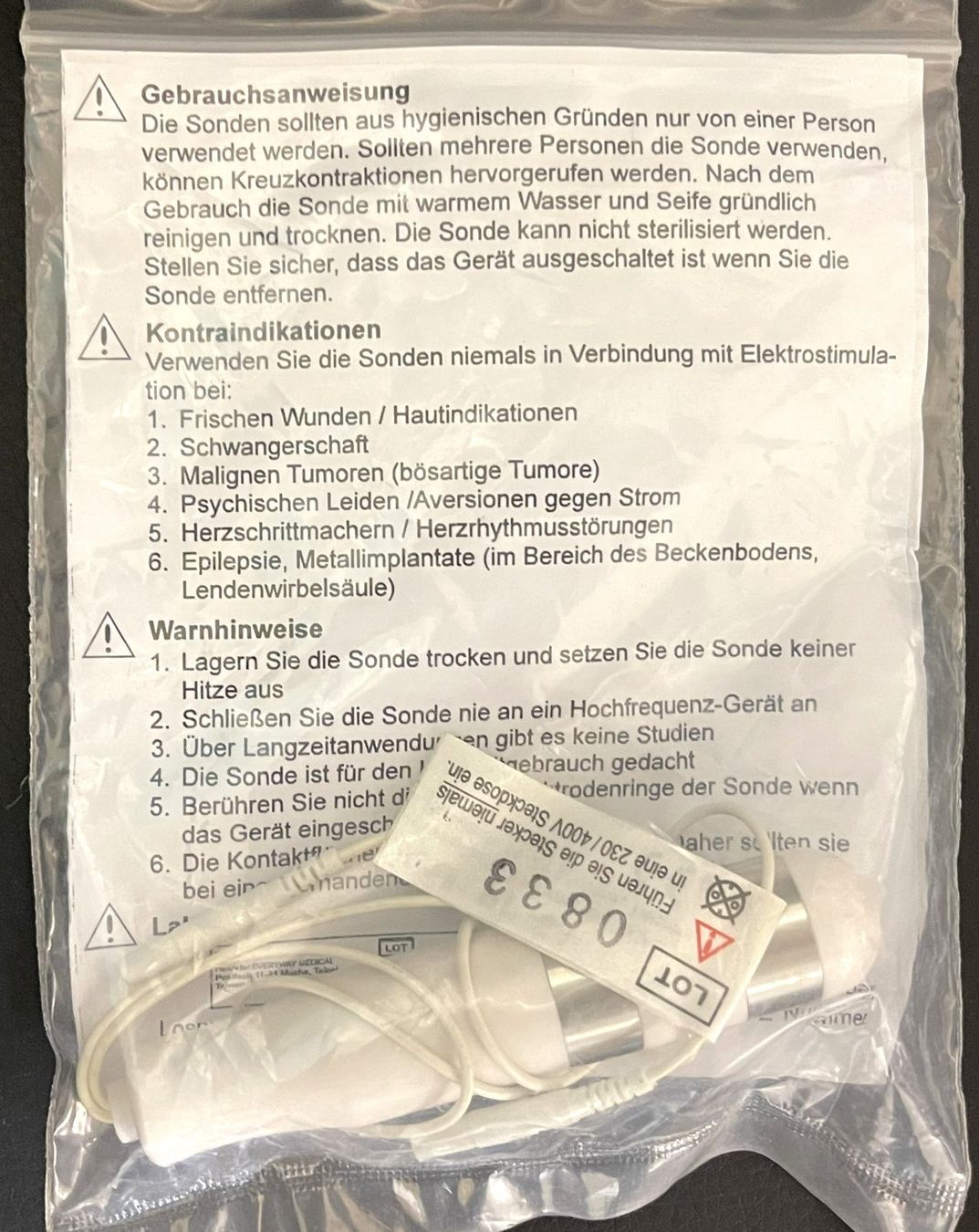 Dispositivi per massaggi: Sonde -  PR-04A – Nuovo e nell'imballaggio originale da Oftringen venduto da Vucki 2