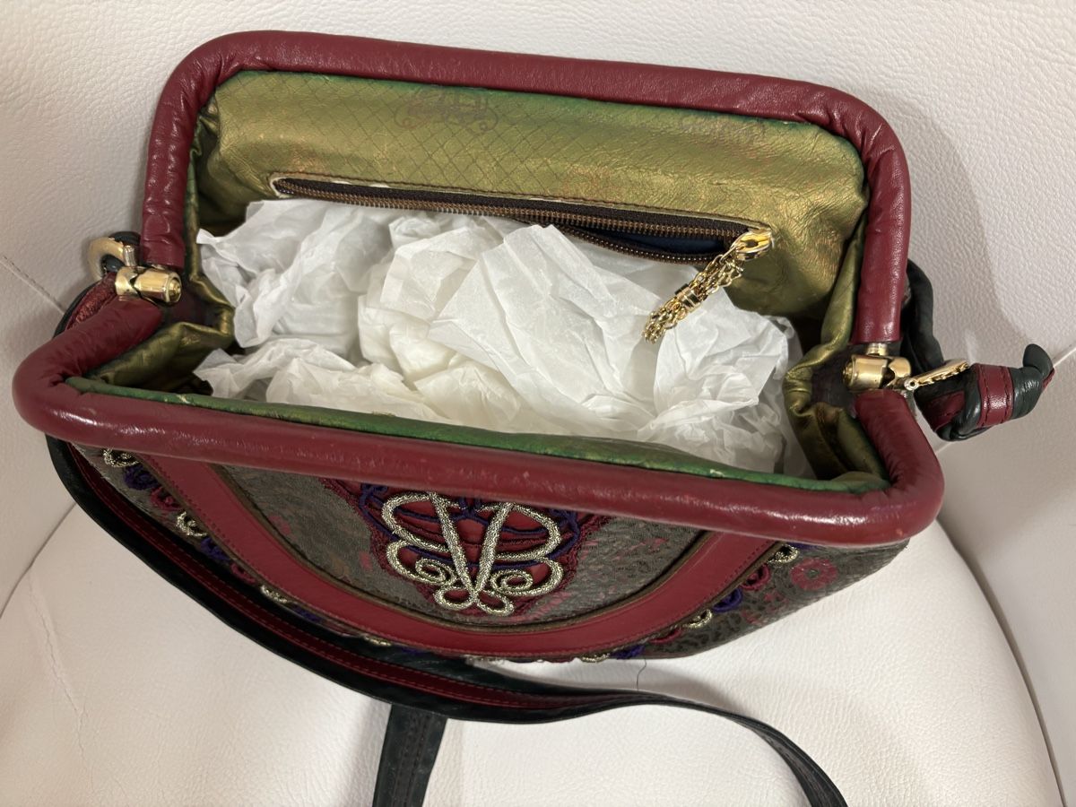 Borse da donna: Borbonese Leder Handtasche Unikat – Usato da Auenstein venduto da sonnenschein1256 2
