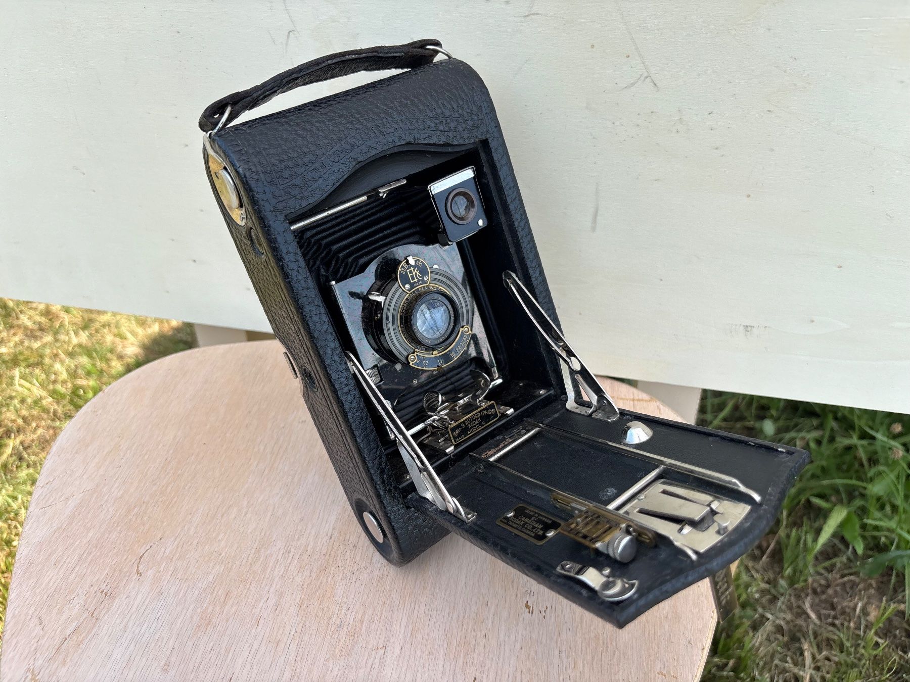 Kodak Fotocamera: antike Kodak No. 3 Autographic Kamera – Usato da Feldbach venduto da Olive1 3