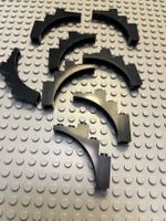 Lego 8x Bogenstein 1x5x4 (2339) schwarz