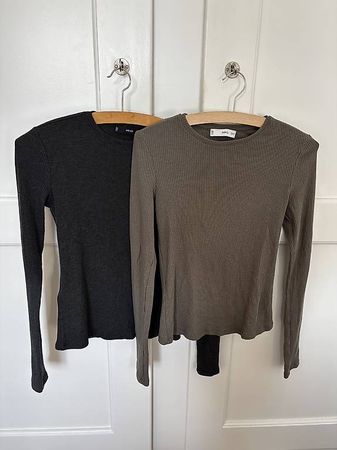 Pullover 2er-Set  Mango, XS, Dunkel & Hellgrau