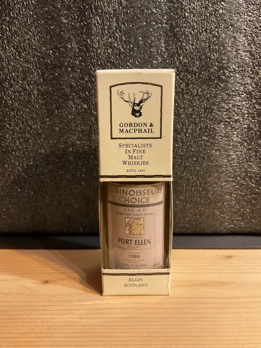 Port Ellen Bevande alcoliche: Port Ellen 1980. 5cl. Sample Flasche – Nuovo e nell'imballaggio originale da Mülchi venduto da Lafite70 1