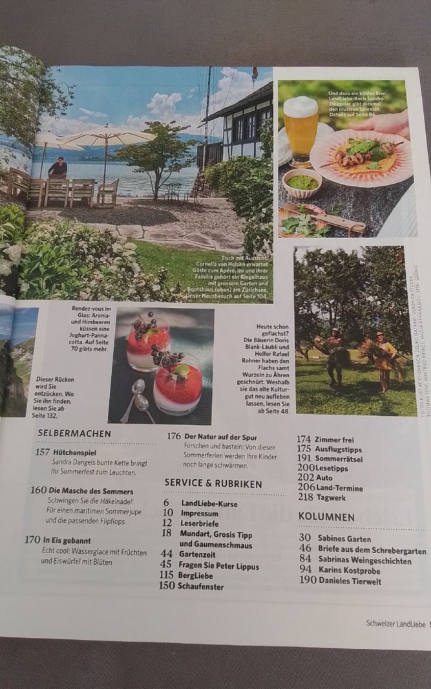 Riviste & Magazine: Schweizer Landliebe, Sommer 2023 – Nuovo (secondo la descrizione) da Würenlingen venduto da puntala 2