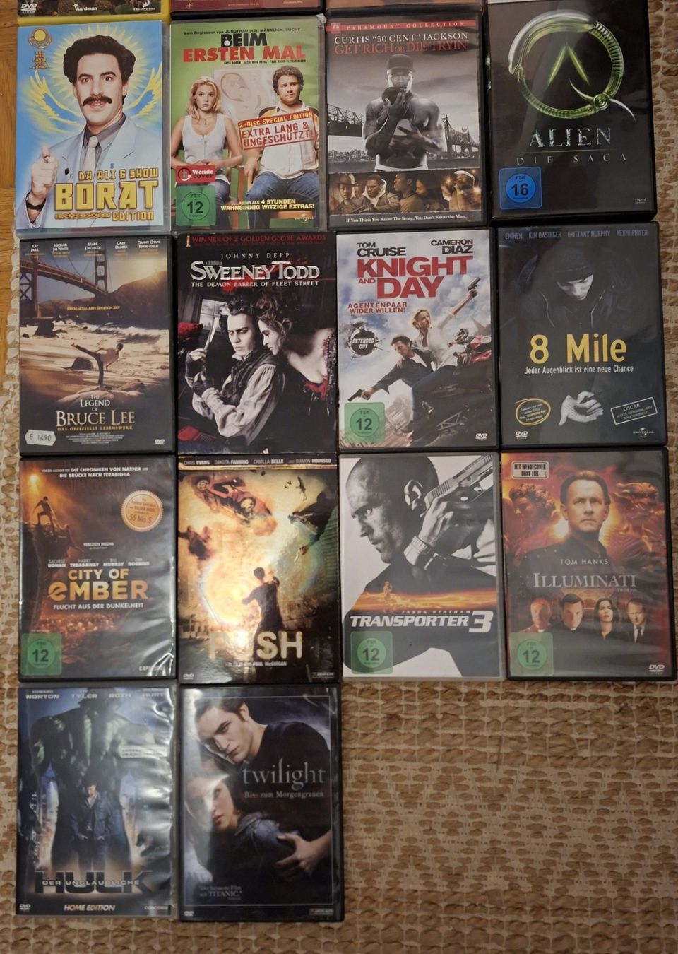 Tutti i DVDs: Grosse DVD Sammlung - verschiedene Filme – Usato da Glattfelden venduto da Bandy11 2