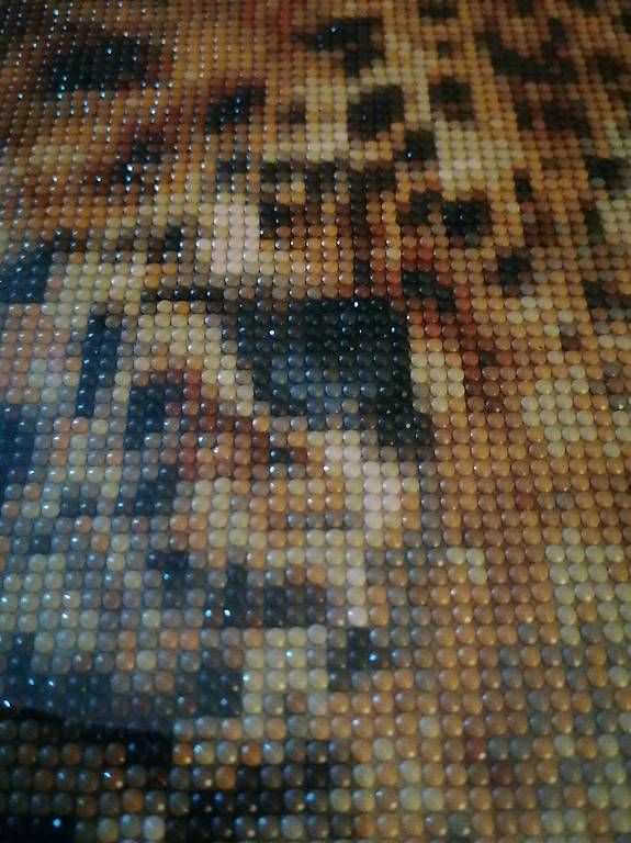 Kit bricolage: Diamond Painting Gepard – Usato da Ibach venduto da silberli01