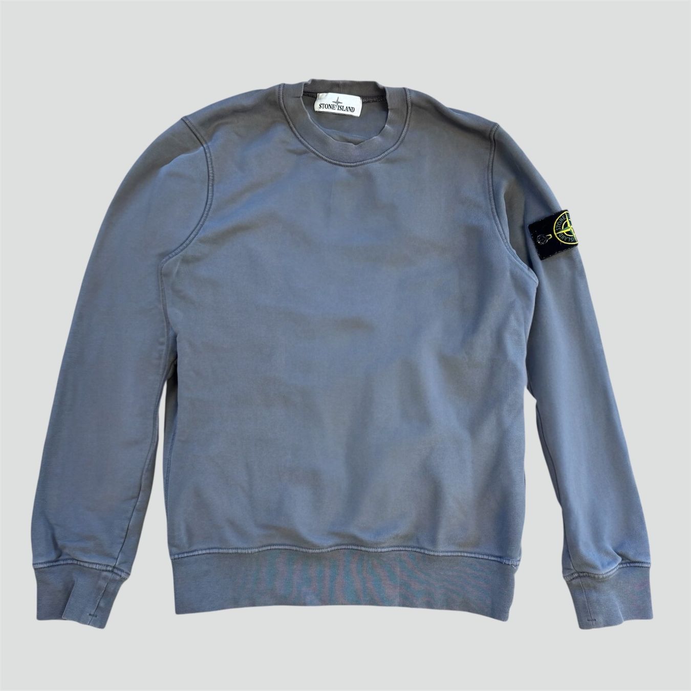 Stone Island Maglioni & Felpe: Stone Island grey crewneck sweat – Usato da St. Gallen venduto da sourced_limited