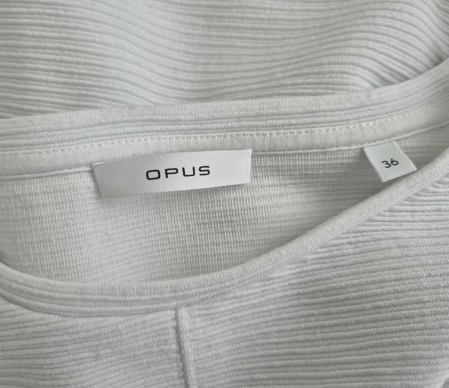 Opus Maglioni & Felpe: WEISSER SOMMERPULLOVER von OPUS Gr.36 passt zu NILE – Nuovo (secondo la descrizione) da Algetshausen venduto da Engel-99 2