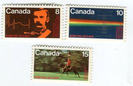 Briefmarken "Polizei". Kanada.