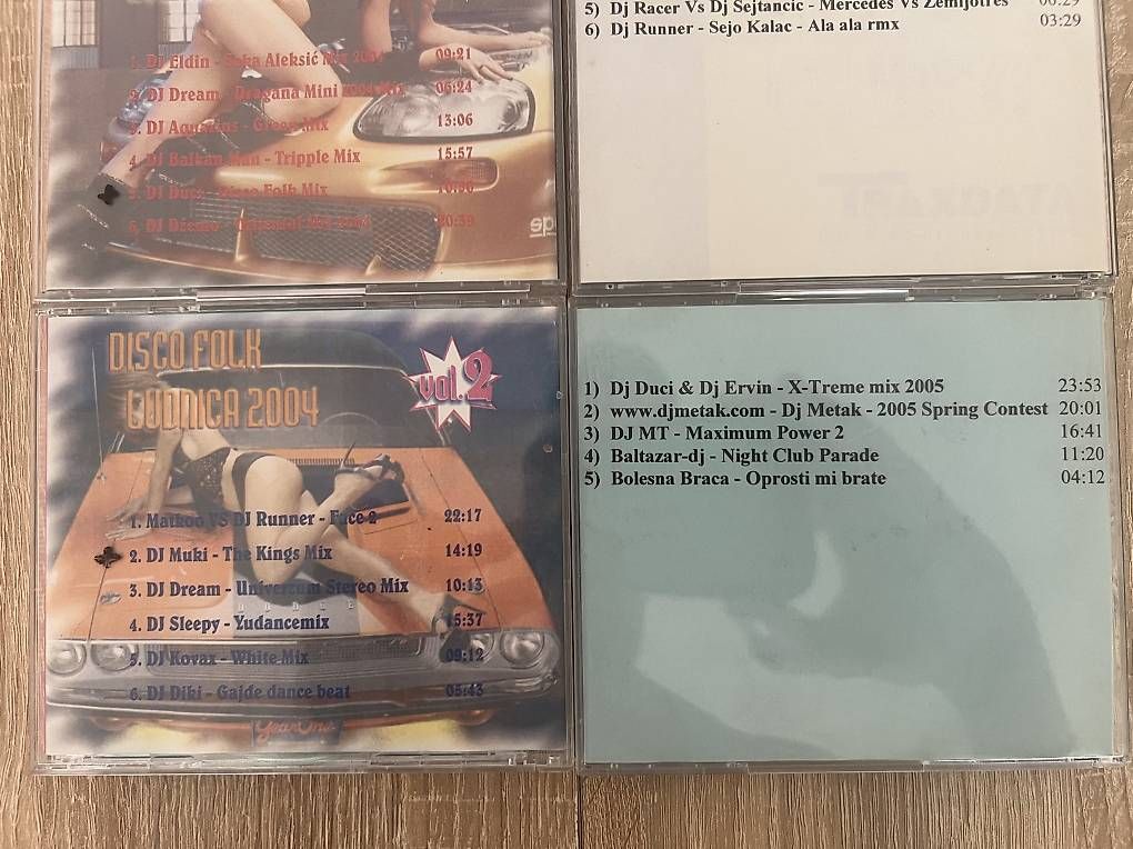 CD: Balkan Megamix x Remix 3 rare 4 cds – Usato da Zofingen venduto da Kolega01