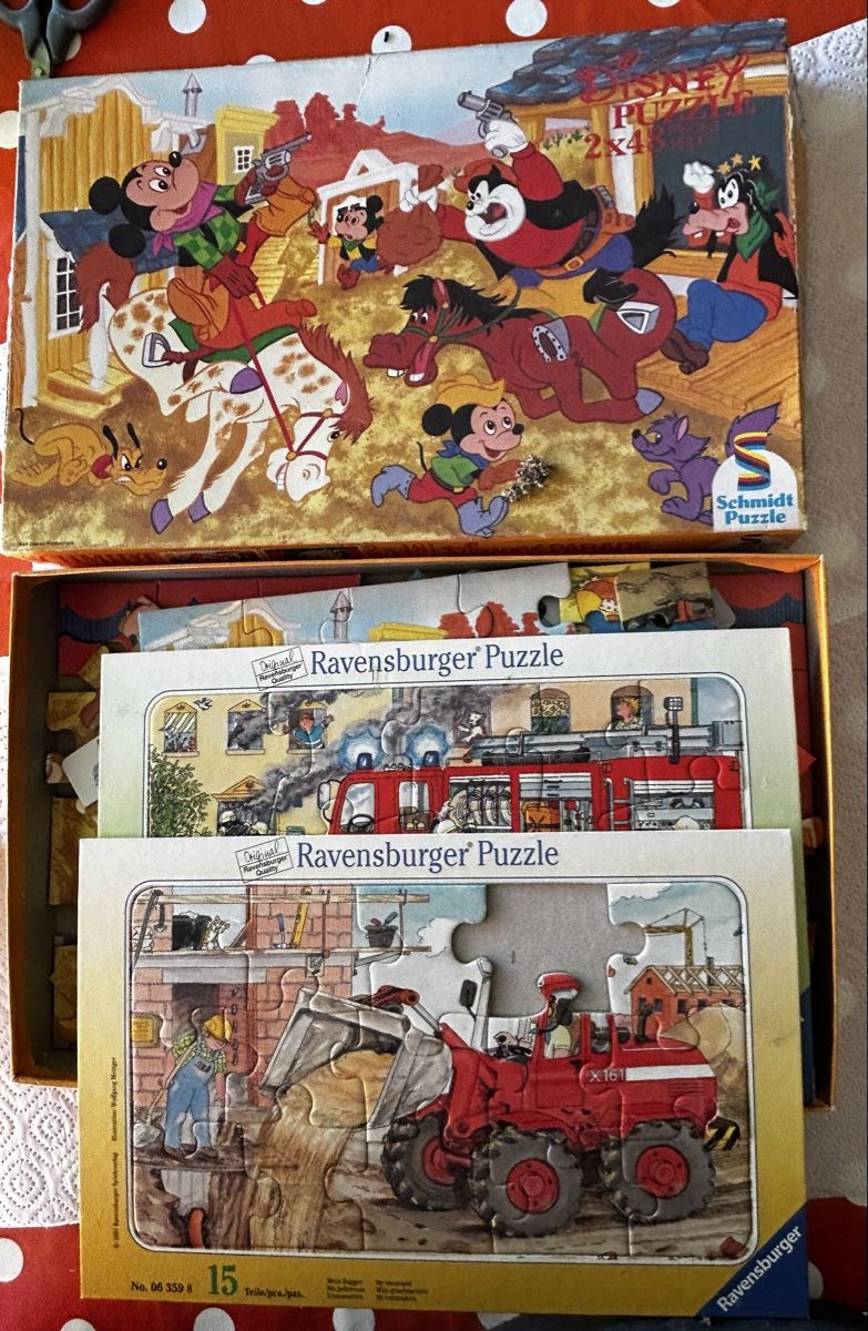Disney Puzzle: Disney Puzzle, 2x 48 Stk, Schmidt Puzzle – Usato da Lengnau BE venduto da AgriOttu 1