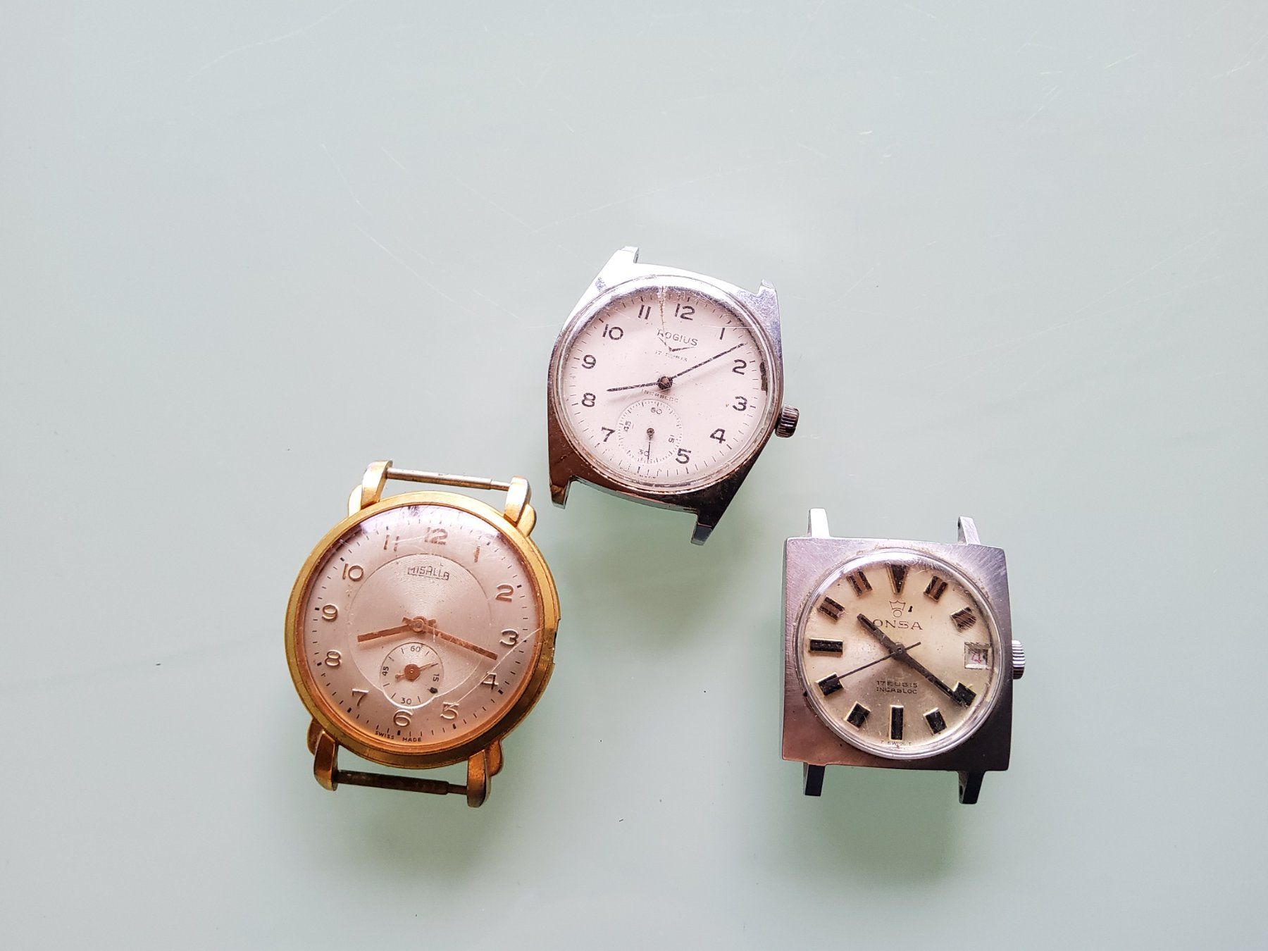 Uhren: Lot de 7 montres mécanique – Gebraucht aus Malleray von Broc-Mo 4