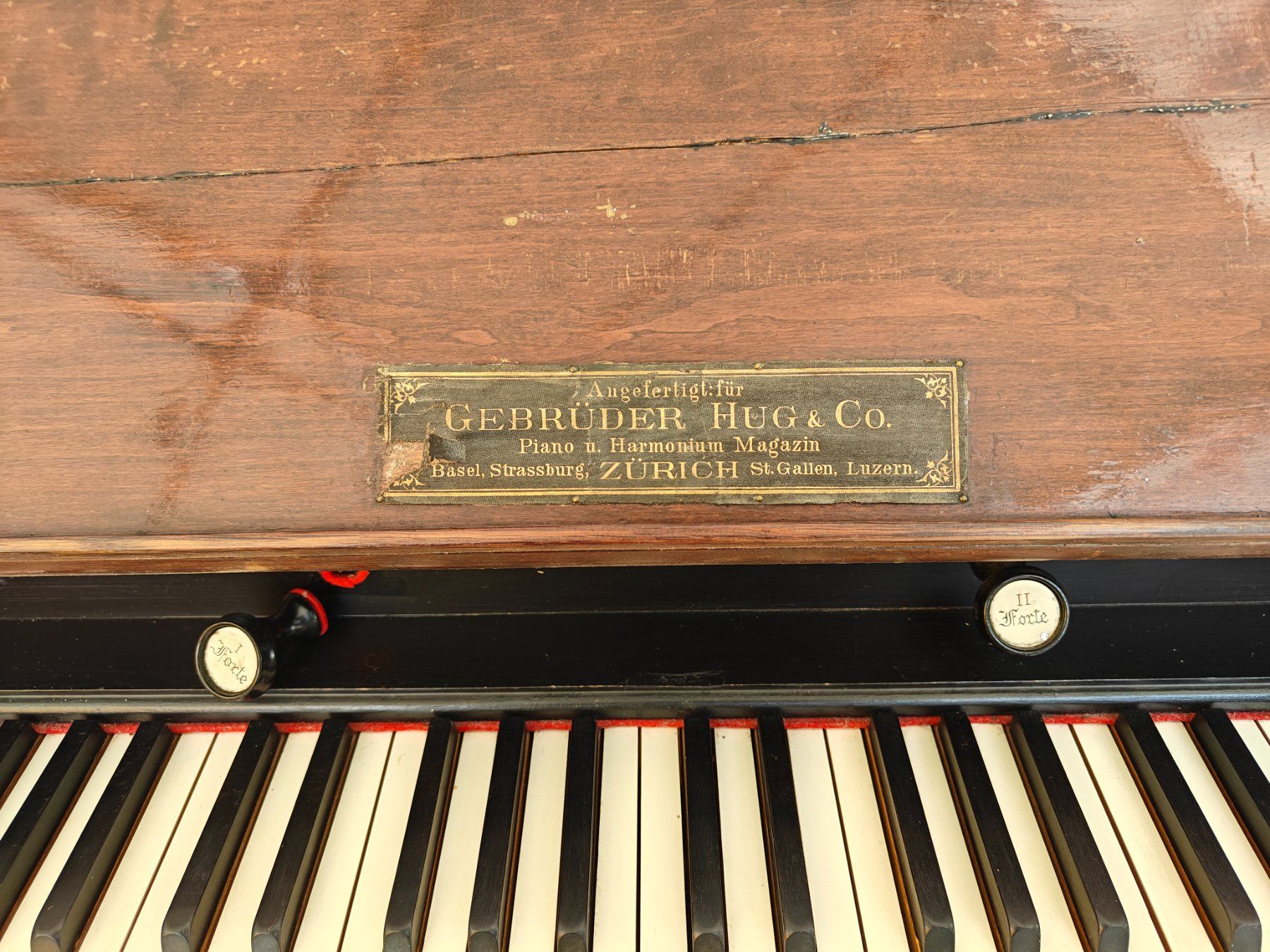 Strumenti musicali: Antikes Harmonium (Gebrüder Hug & Co) – Usato da Luzern venduto da osw_952s 2