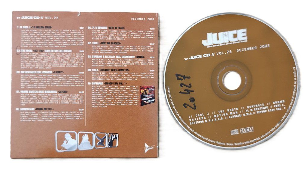 CD: Juice Vol.26  (CD) – Usato da Wilen b. Wollerau venduto da morethanmusic 1