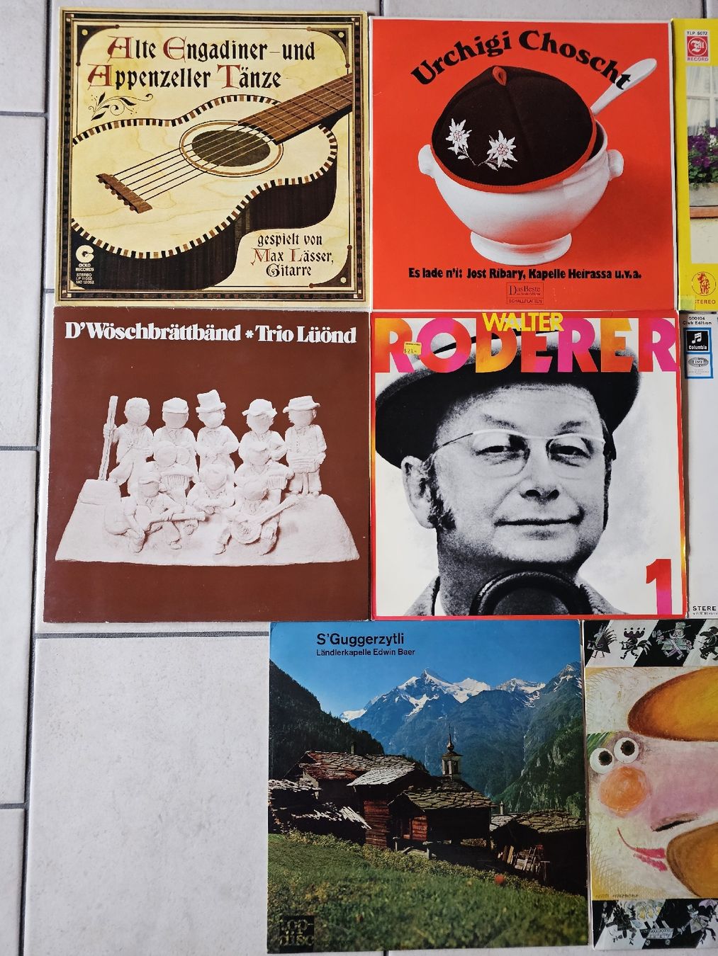 Dischi in vinile: 8x  Schweizer Musik Schallplatten  /  LP – Usato da Schneisingen venduto da backstore24 1