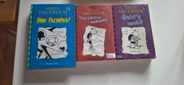 Gregs Tagebuch 12, 5, 10 Jeff Kinney 3 Bücher
