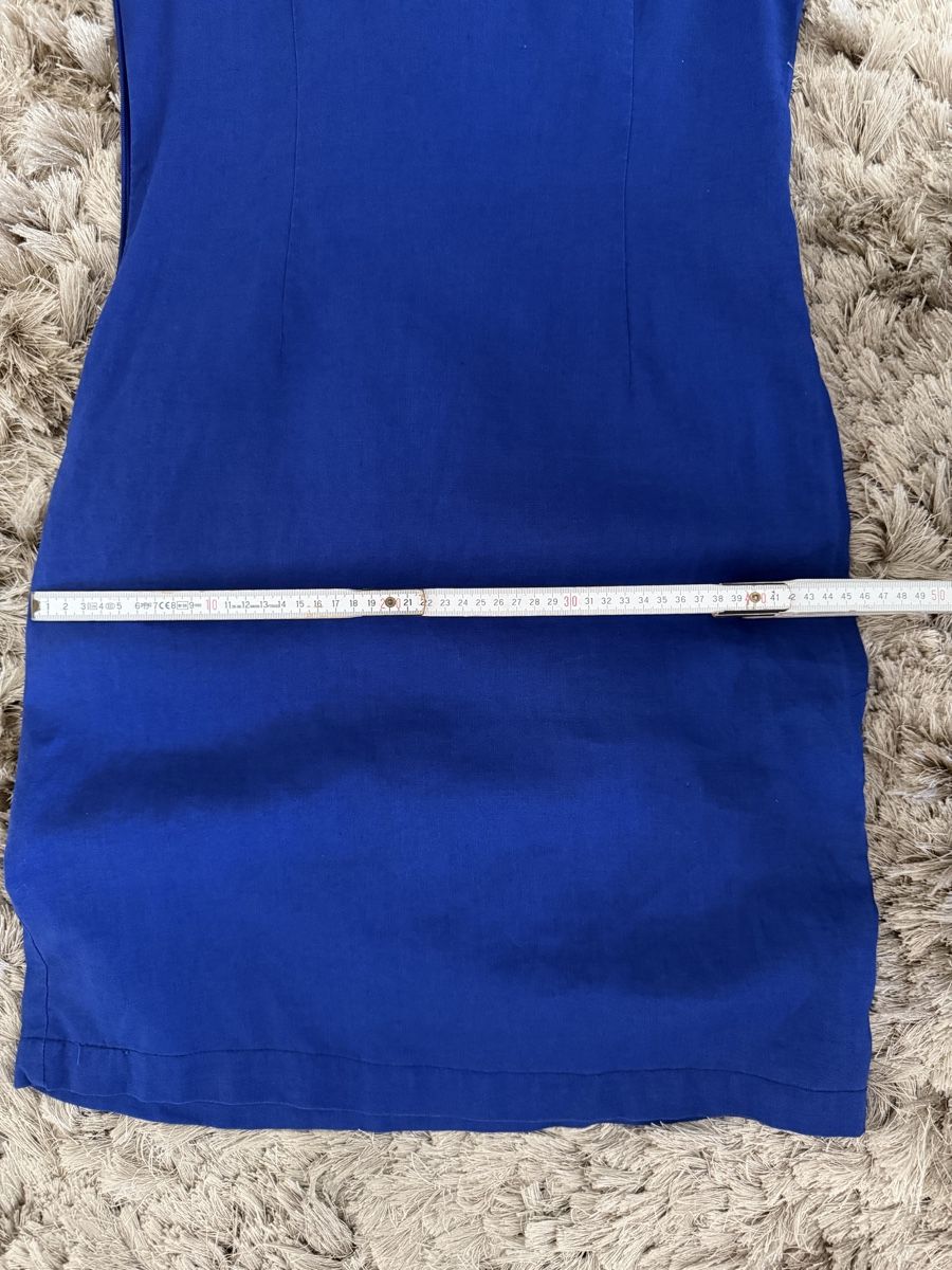 Vestiti: Leinen Kleid mit Hemd, blau Gr S – Usato da Basel venduto da Ksjusha 7