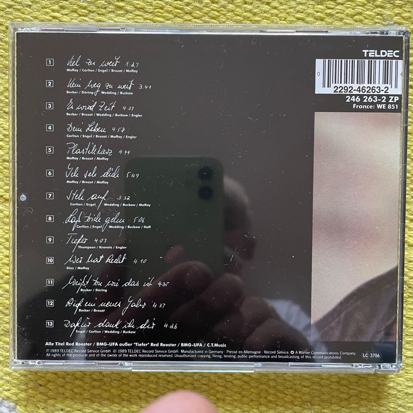 CD: PETER MAFFAY-KEIN WEG ZU WEIT – Usato da Rorschacherberg venduto da CD-Roli 1