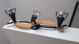 Deckenlampe mit 3 Spots, dunkelblau, ab Fr. 1.-