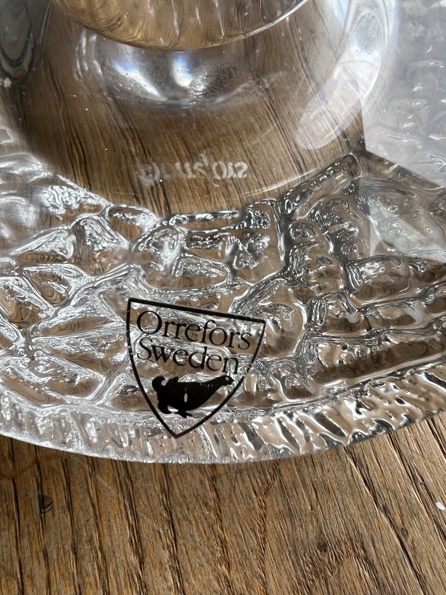 Portacandele: Orrefors Discus Glas-Votivkerzenhalter – Usato da Uerikon venduto da Saffagirl 4