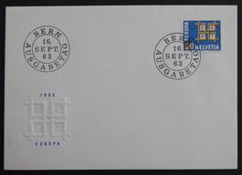 1963 - CH - Znr. 401 / Einzelwert - FDC - ES - 16.09.1963